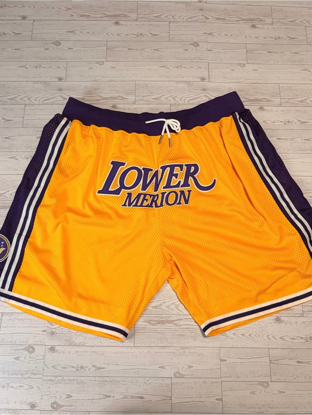 NEW 5XL KOBE BRYANT Lower Merion High School Basketball Shorts
